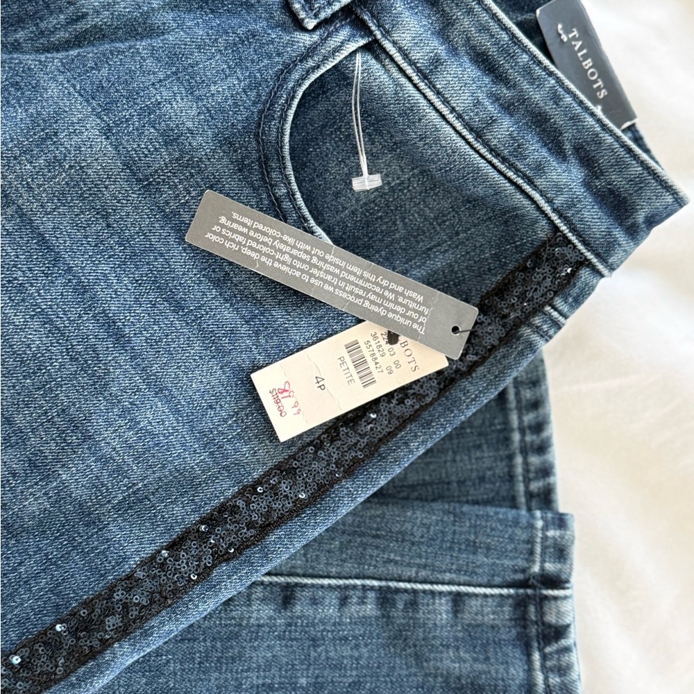 Talbots Medium-Blue Skinny Jeans Premium Quality